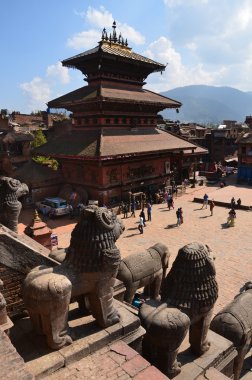 Nepal, taumadhi square bhaktapur olarak
