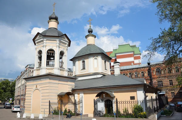 Церковь Сергия Радонежского в Коровниках в Москве . — стоковое фото