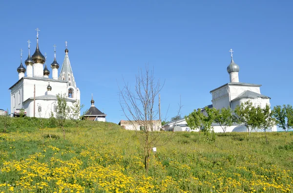 Heilige Dreifaltigkeit nikolaus Kloster l in gorokhovets, goldener Ring von Russland. — Stockfoto