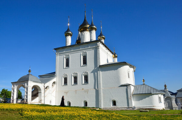 Holy Trinity Nicholas monastery l in Gorokhovets, Golden ring of Russia.