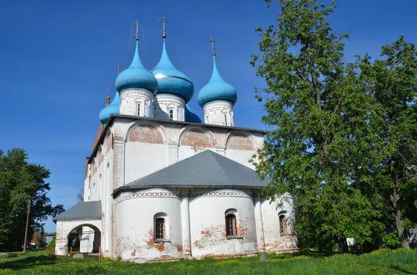 在镇的 gorokhovets，俄罗斯金环报喜 (blagoveschensky) 大教堂 — 图库照片