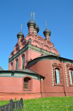 yaroslavl, 17 yüzyılda, Rusya'nın altın yüzük kilisede İsa'nın Doğuşu