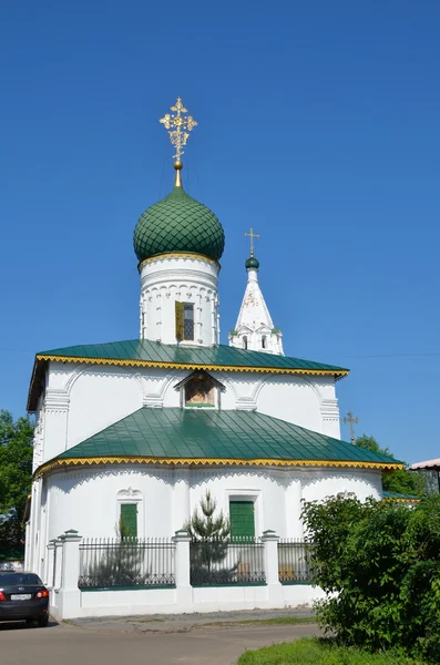 Igreja Demetrios (Dmitry Solunsky) em Yaroslavl, século 17, o anel de ouro da Rússia — Fotografia de Stock