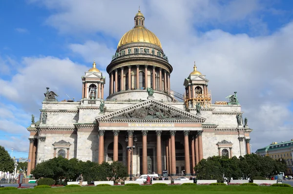 Isaakievsky 大教堂在圣皮特. — 图库照片