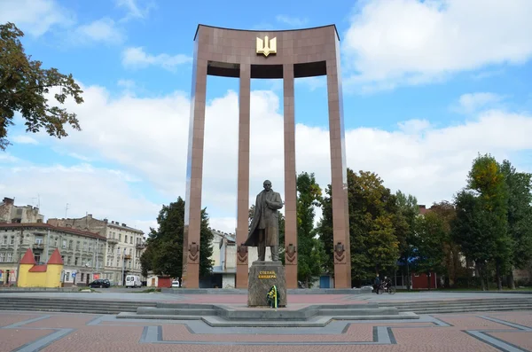 Panorama van lviv in de herfst, Oekraïne. — Stockfoto