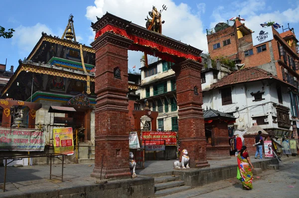 Nepal, Katmandú darbar cuadrado — Foto de Stock