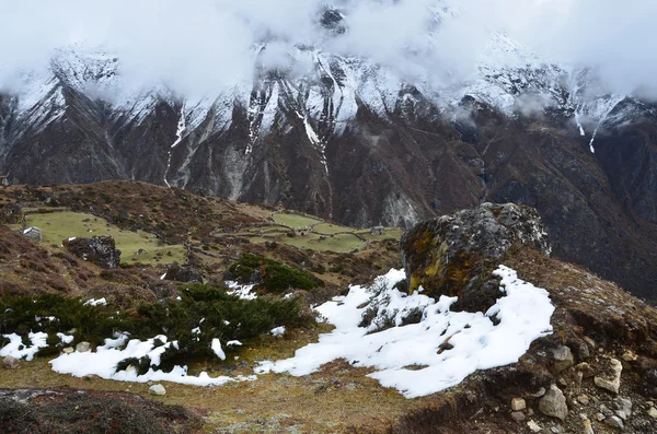 Nepal, trekking i Himalaya — Stockfoto