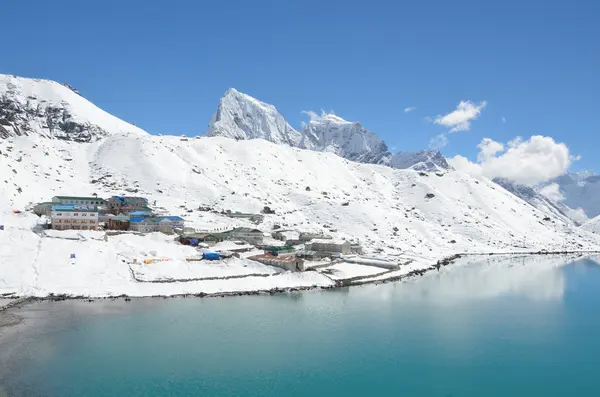 Nepal, de Himalaya, gokyo lake — Stockfoto