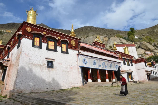 Tíbet, monasterio de Será cerca de Lhasa, siglo 15 . —  Fotos de Stock