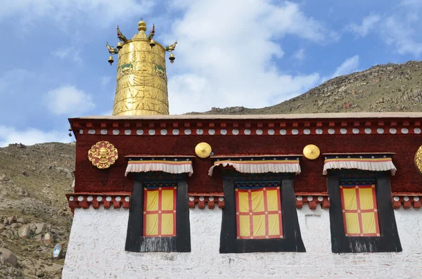 Tybet, klasztoru sera w pobliżu Lhasy, w. 15. — Zdjęcie stockowe