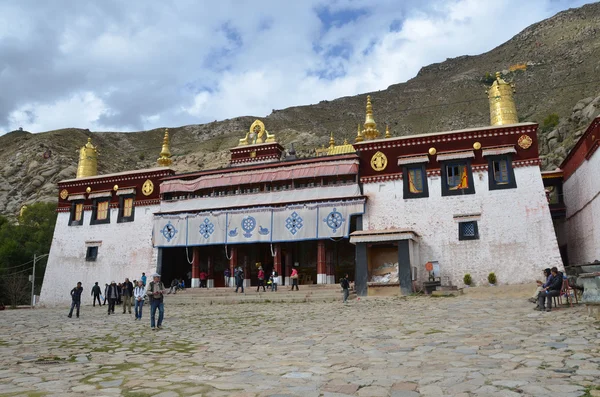 Tibet, klášter sera u Lhasy, 15 století. — Stock fotografie