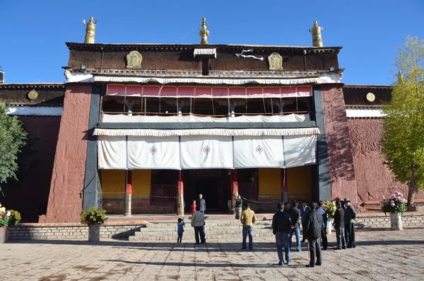 Tibet, gyfndse, Kloster pelkor chode, 15 Jahrhundert. — Stockfoto