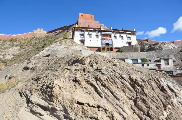 Tibet, gyfndze, pelkor chode klášter. — Stock fotografie