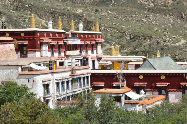 Tibet, monastero di Sera vicino a Lhasa, 15 secolo . — Foto Stock