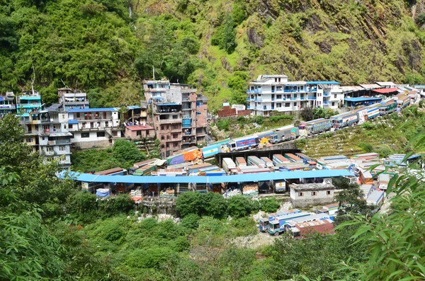 Nepal, pueblo de Kodary en la frontera con el Tíbet —  Fotos de Stock