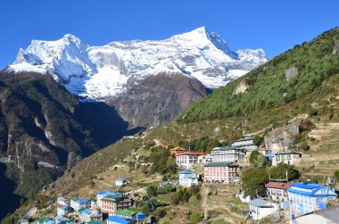 Nepal, Himalayalar, namche bazar khumbu Vadisi