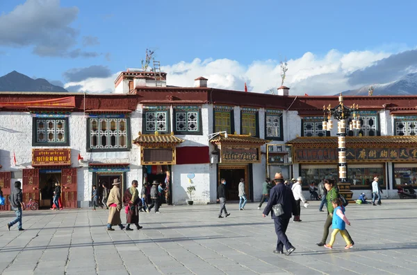 Tibet, panorama z Lhasy — Stock fotografie