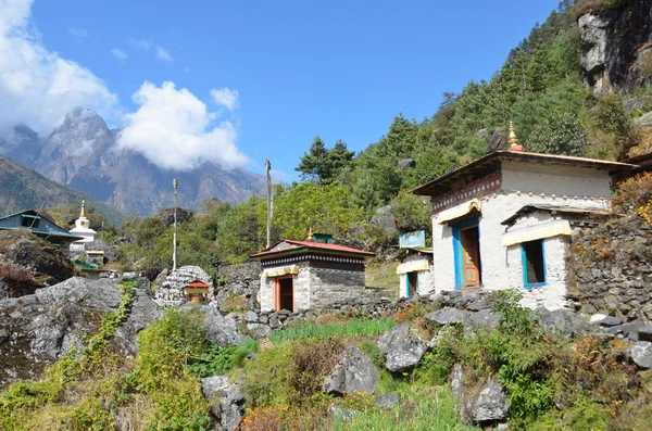 Nepal, Buddhist sanctuaries in Himalayes — Stock Photo, Image