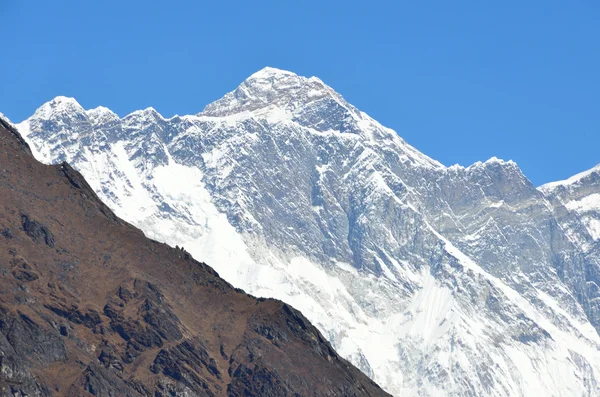Nepal, Himalayes, Everest szczyt — Zdjęcie stockowe