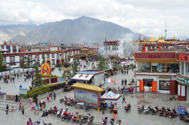 Tibet, lhasa Panoraması