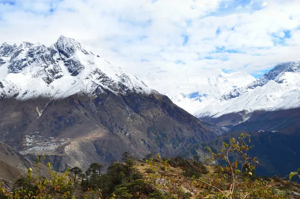 Paesaggi di Khumbu, Nepal, Himalaya — Foto Stock