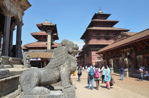 Nepal, Patan, Plaza Durbar (Palacio) . — Foto de Stock