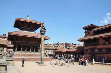 Nepal, patan, (saray) durbar Meydanı.