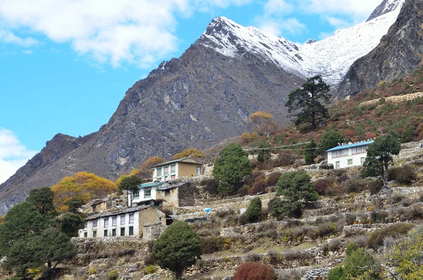 Nepal, Himalaya, ett litet hus — Stockfoto