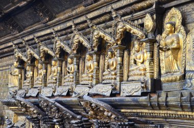 Nepal, patan, altın Tapınağı-temple hiranya varna mahaviharin Kwa gücünde bahal Manastırı