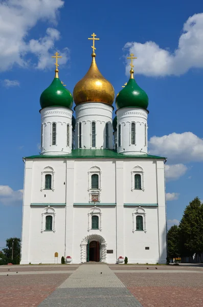 Catedral de Uspensky en el Kremlin en Kolomna, región de Moscú — Foto de Stock