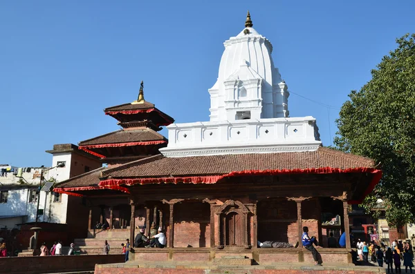 Nepál, kathmandu, darbar čtverec — Stock fotografie