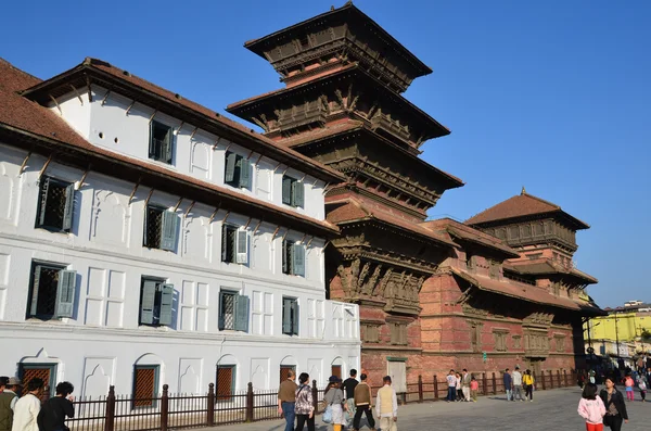 Nepal, Kathmandu, old Royal Palace Honuman Dhoka — Stock Photo, Image