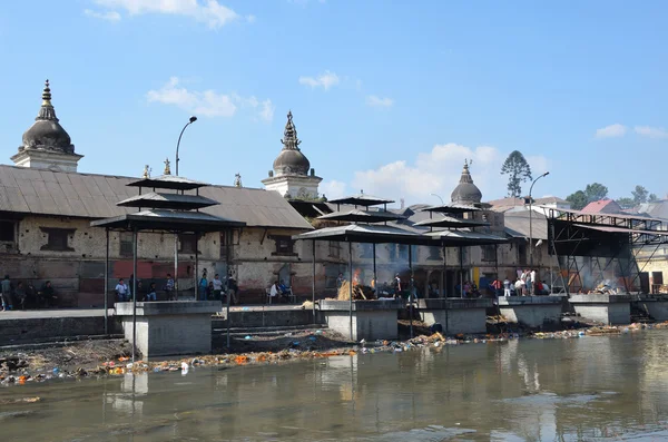 Кафманду, Непал, Пашупатинаф — стоковое фото