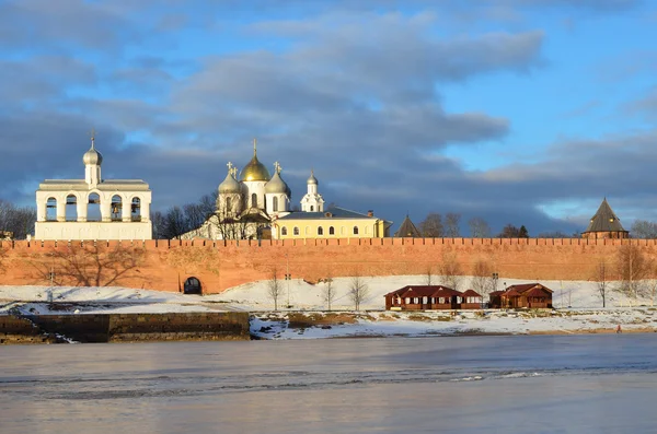 Novgorod, Kreml på vintern — Stockfoto