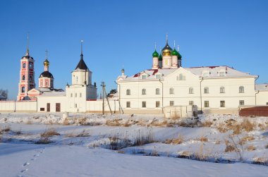 kış, golden Ring Rusya'nın rostov varnitsky Manastırı
