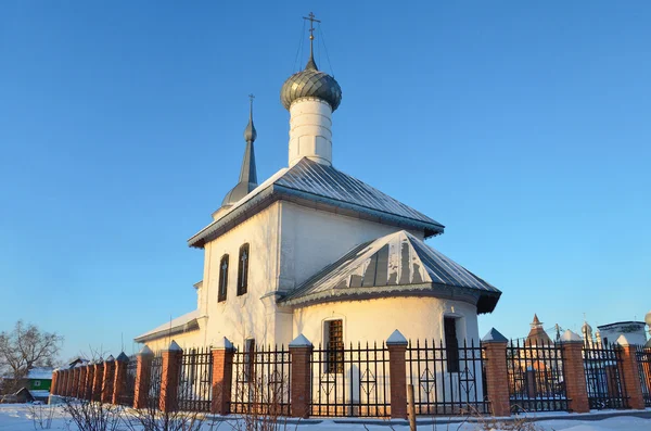 Ростов, церковь Св. Иоанна Милосердного (Толгской иконы Божией Матери), зимой 1761 года — стоковое фото