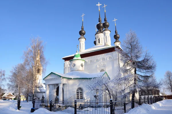 Suzdal, Tsarekonstantinovskaya Eglise, 1707 année, anneau d'or de la Russie Photo De Stock
