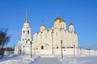 Rusya'nın vladimirl, altın yüzük uspensky Katedrali