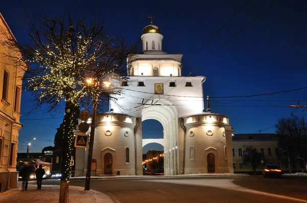 Vladimir, Rusya'nın gece, altın yüzük, altın kapı
