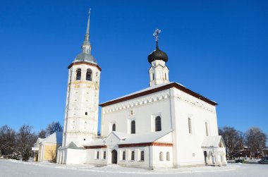 Commerce square suzdal, voskresenskaya (diriliş) Kilisesi