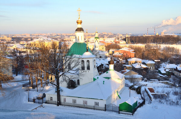 Владимир в зимний вечер, Золотое кольцо России
