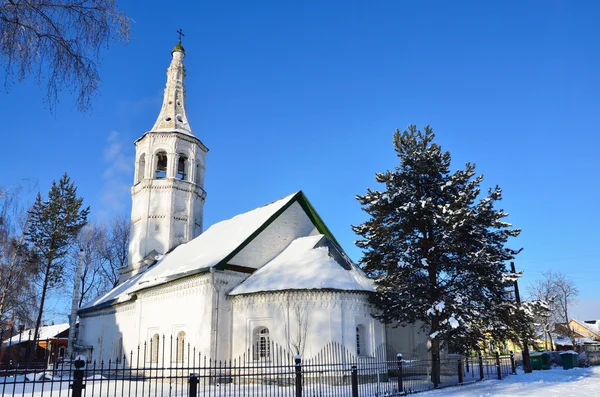 Suzdal, iglesia Skorbyaschenskaya, 1787 años, anillo de oro de Rusia —  Fotos de Stock
