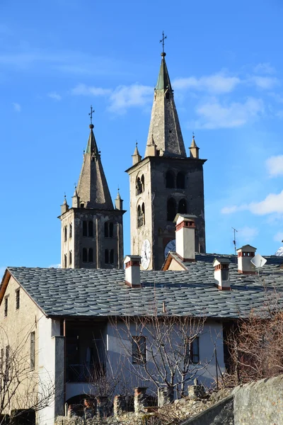 Italia, catedral de Aosta — Foto de Stock