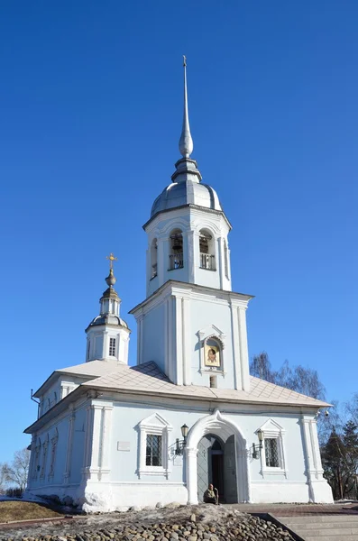 Kyrkan alexander Nevski på sobornaya square i vologda — Stockfoto