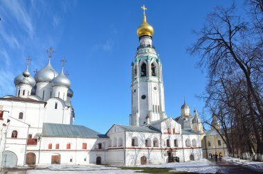 vologda, Rusya'nın altın yüzük içinde Kremlin