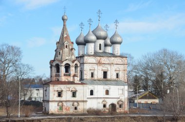 Rusya, john chrysostom kilisede vologda erken Bahar
