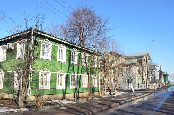 Vologda, casa de Zasetskies — Foto de Stock