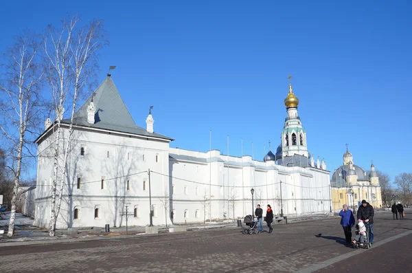 Vologda, sobornaya square, Kreml — Stock fotografie