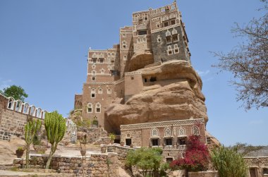 Yemen, sana'a, wadi dhar imam Sarayı