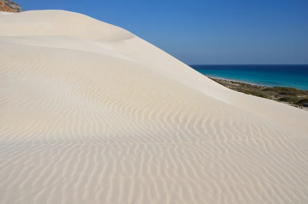 Dunes in Arher on Socotra Island, Yemen — Stock Photo, Image